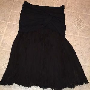 Donna Karan real silk mermaid fit high end skirt